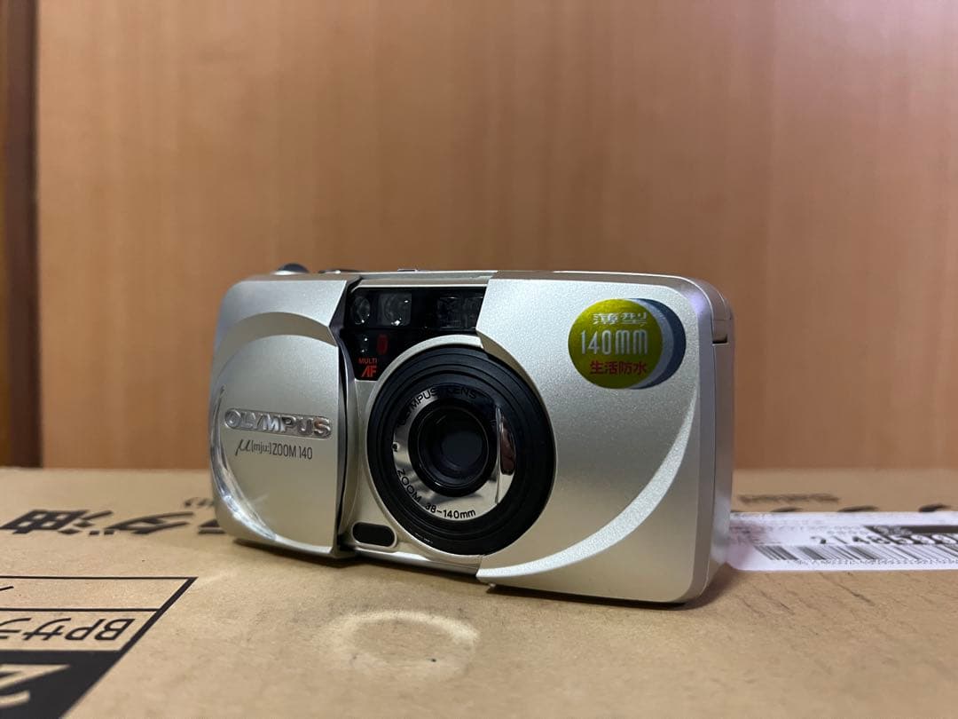 OLYMPUS μ-ZOOM 140 コンパクトフィルムカメラ OLYMPUS μ Mju Zoom 140 VFの使い方 | Totte Me Camera