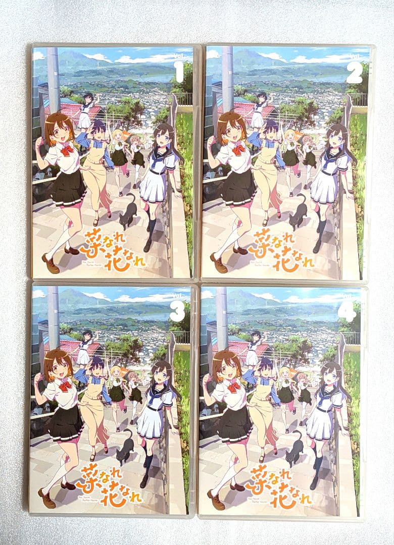 菜なれ花なれ　DVD　レンタル　アニメ　セット 菜なれ花なれ ” の DVDラベルです | meechanmama(みーちゃんママ)の部屋