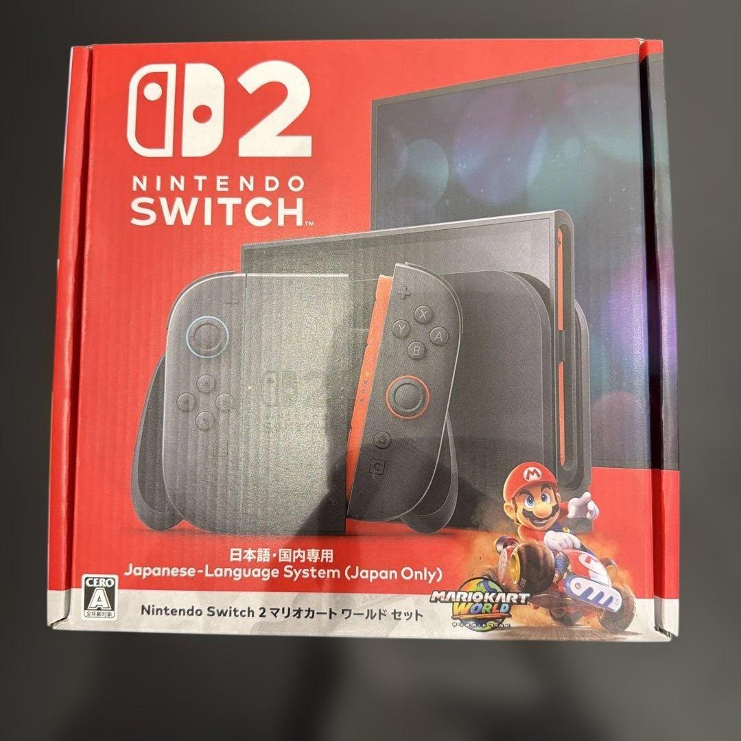 Nintendo Switch D2 日本語専用 マリオカートワールドセット 楽天ブックス: 【セット商品】Nintendo Switch 2（日本語・国内専用