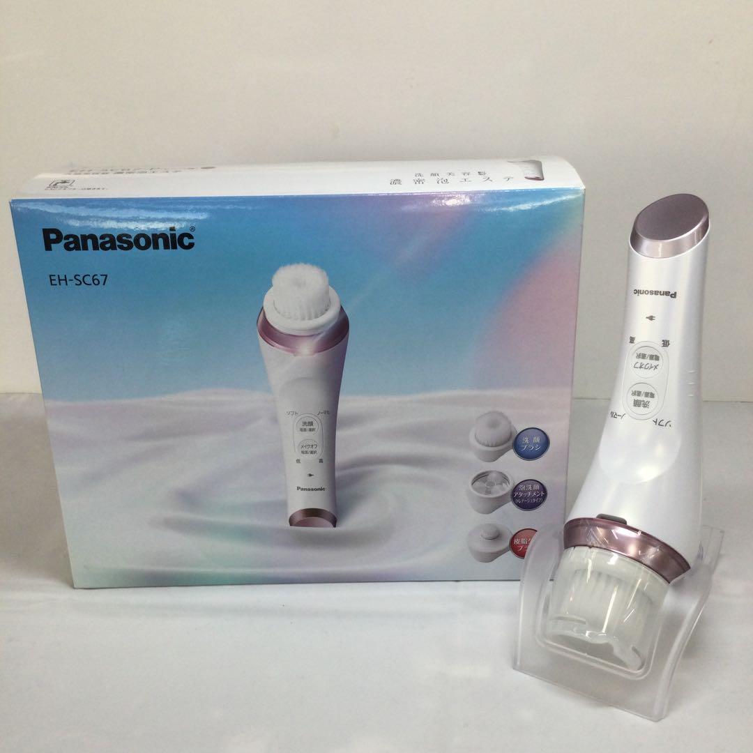 新品未使用★Panasonic EH-SC67-P 洗顔美容器 パナソニック EH-SC67-P ≪国内・海外兼用≫［AC100-240V］ 洗顔美容器