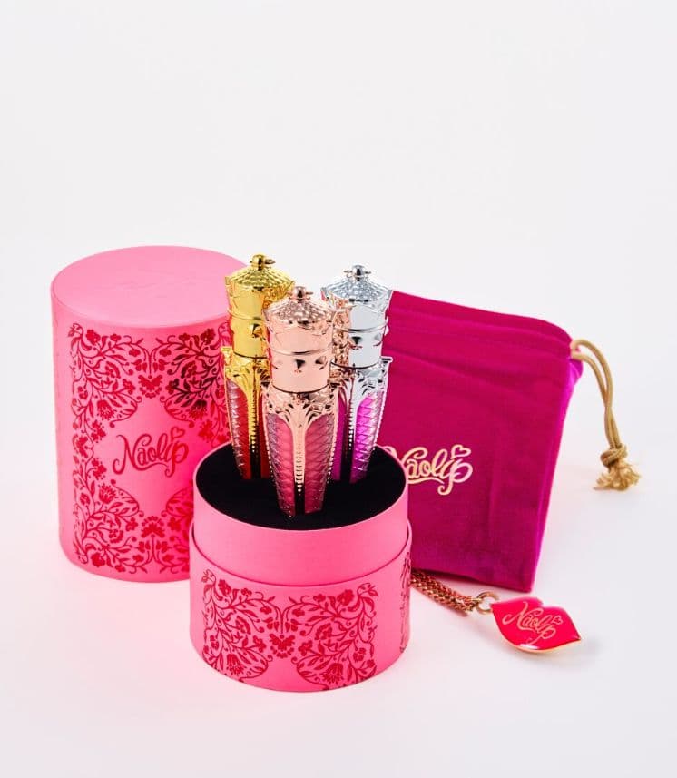 Naolip リップグロスセット3色6mg グラスティングカラーグロス｜rom&ndの口コミ - 話題のばぶみリップが