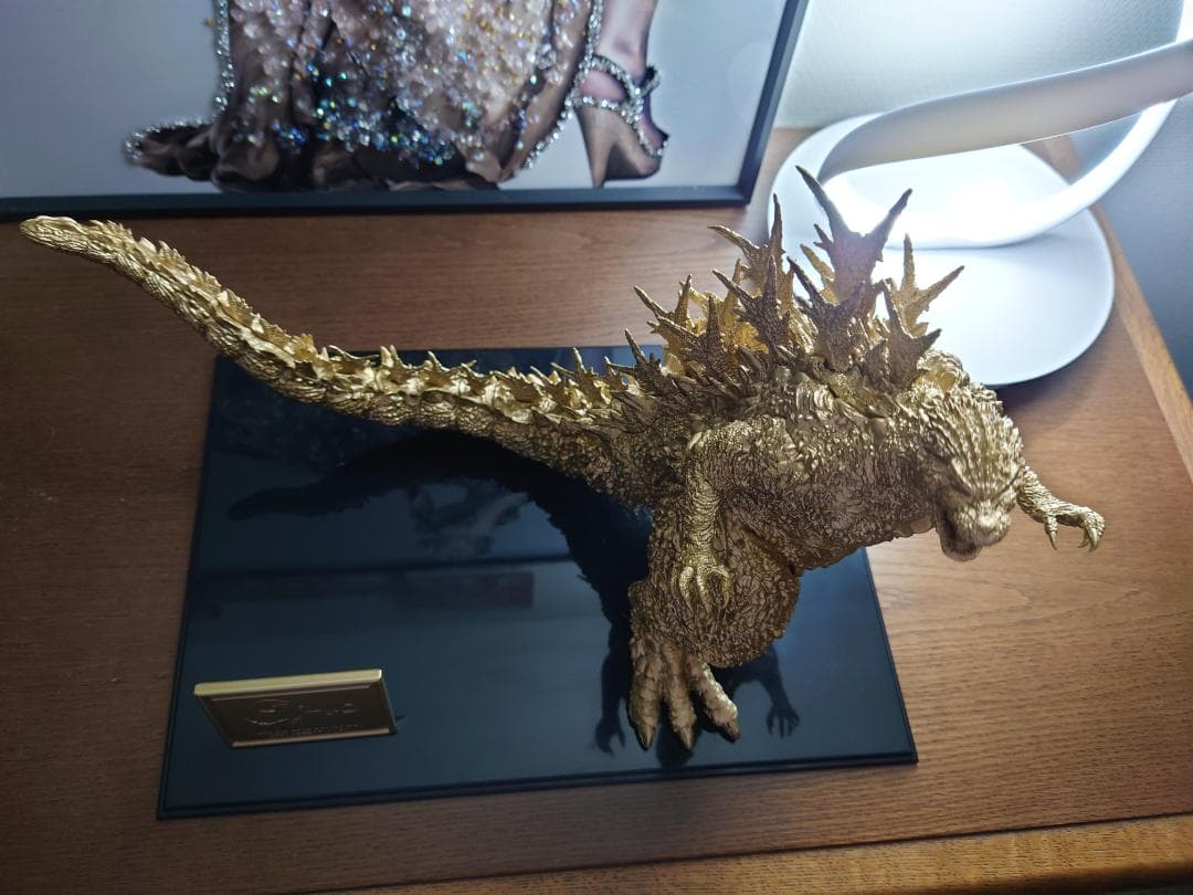 ゴジラゴールド一番くじオスカーバージョン Godzilla-1.0] I also painted Gojira in Oscar Gold. [I went to Odo