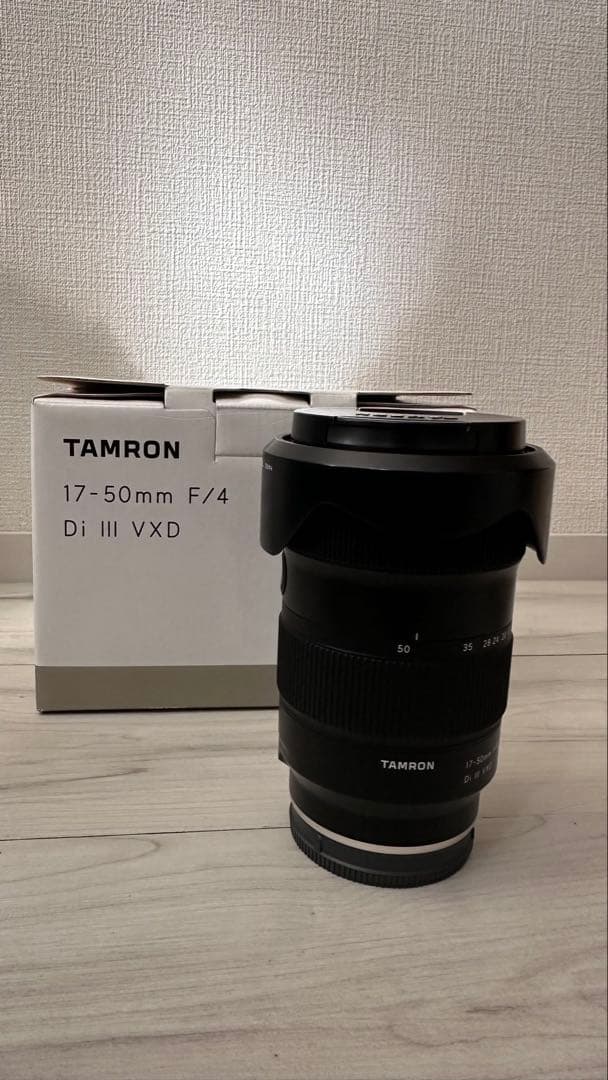 【最終値下げ】タムロン 17-50mm F/4 Di III VXD ソニーE用 Amazon.co.jp: タムロン 17-50mm F/4 Di III VXD ソニーE用 (Model