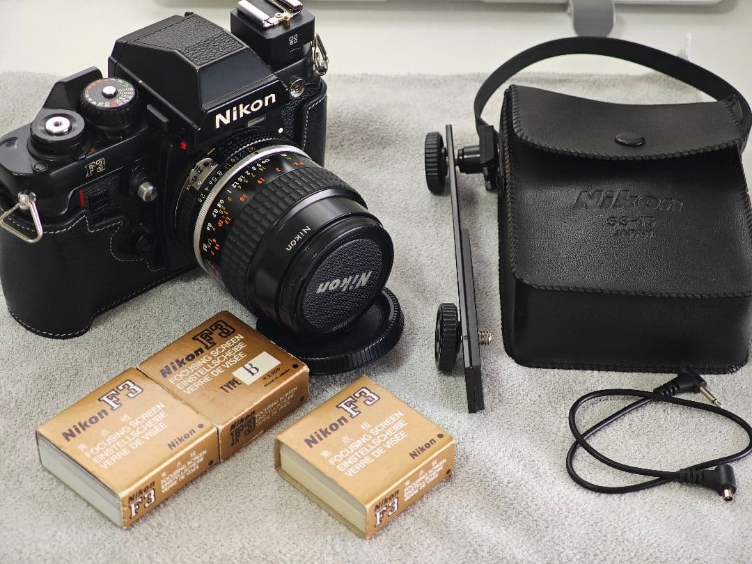NIKON F3 フィルムカメラ 一眼レフ ➕ ais 55mm2.8 +おまけ Amazon | nikon F3 | 一眼レフカメラ 通販