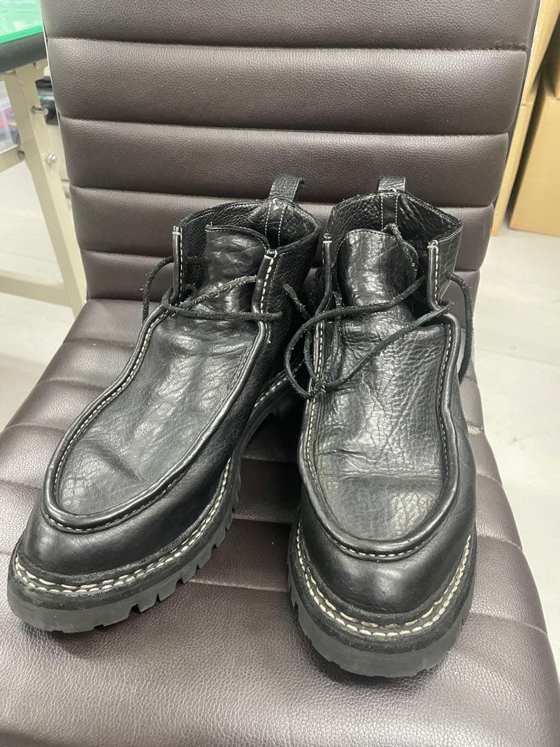 あっきーさん専用 GUIDI NTP04 チロリアンブーツ42 ブラック Yahoo!オークション - 美品 [GUIDI] 定価243 100 NTP04 BISON FULL GRA