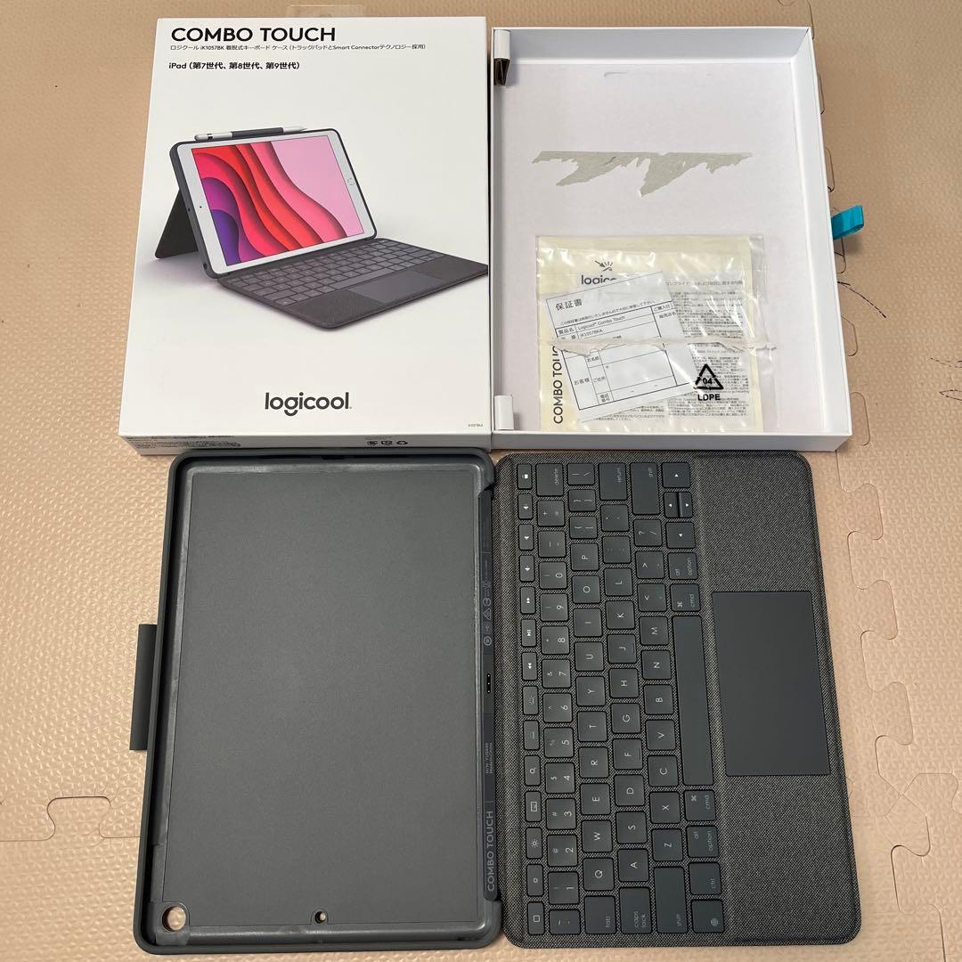 logicool COMBO TOUCH iPad 第7〜9世ik1057BK ロジクール Combo Touch iK1057BKAの口コミ・評判は？実際に使ってよい