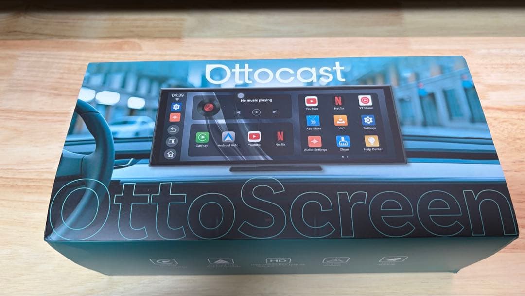 【美品】Ottocast ScreenFlowオットキャスト スクリーンフロー 未使用】Ottocast ScreenFlow 11.4インチ ワイヤレス Ottocast