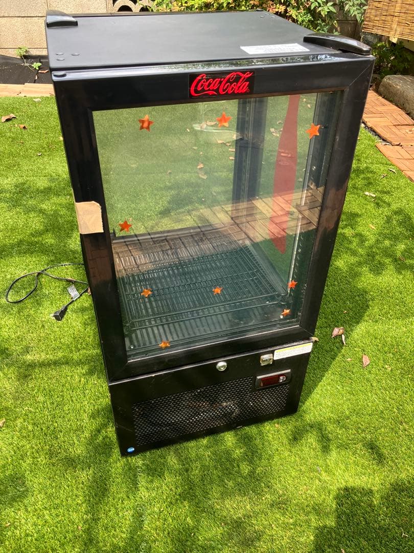 (引き取り)レア⭐︎ ビンテージ コカコーラ冷蔵庫　ショーケース 引き取り)レア⭐︎ ビンテージ コカコーラ冷蔵庫 ショーケース|mercari