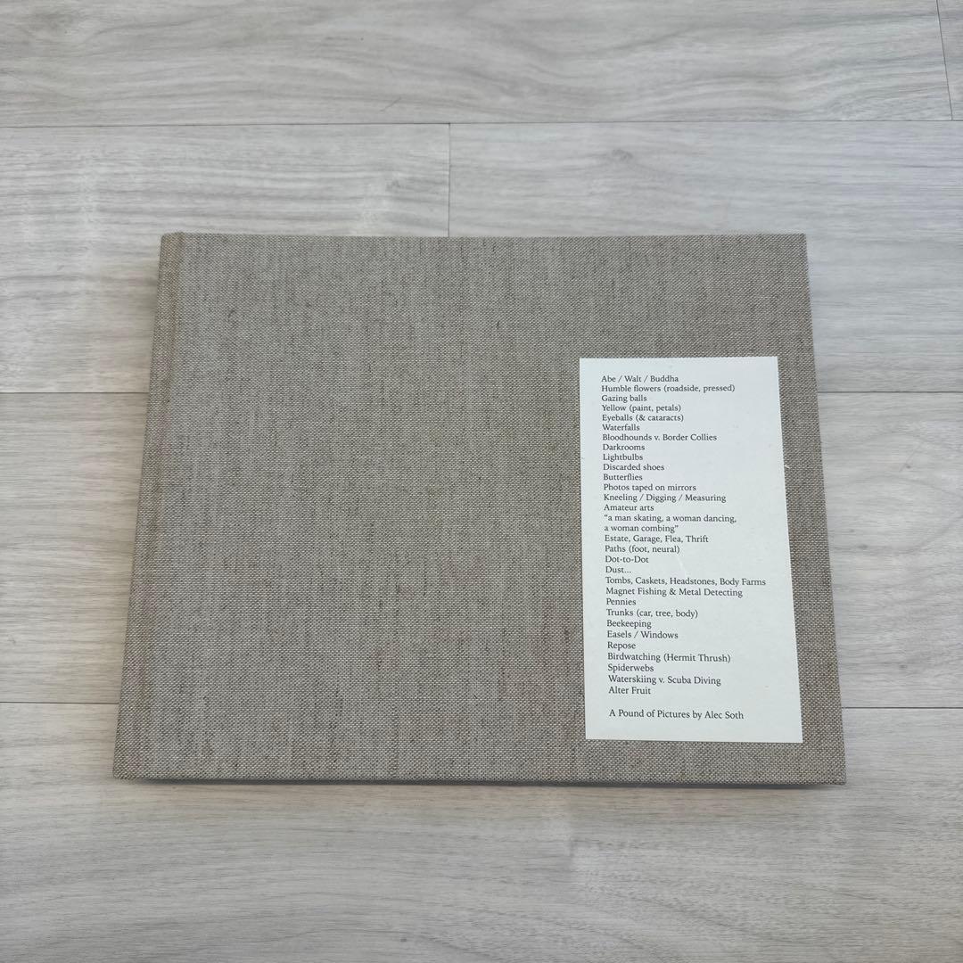 サイン入り Alec soth a pound of pictures 写真集 A POUND OF PICTURES by Alec Soth [SIGNED] – twelvebooks