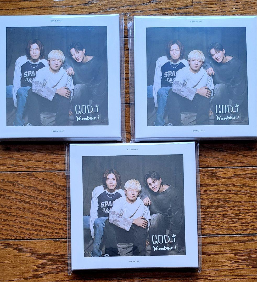 Number_i/GOD_i/iLYs Edition/チャーム付/3種 Number_i ☆ GOD_i iLYs Edition (INZM Ver) - メルカリ