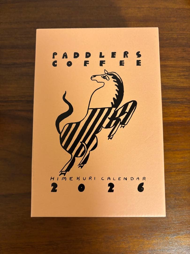 [イラスト入り］パドラーズコーヒー　PADDLERS COFFEE カレンダー パドラーズコーヒーの日めくりカレンダーPaddlers Coffee 2026年