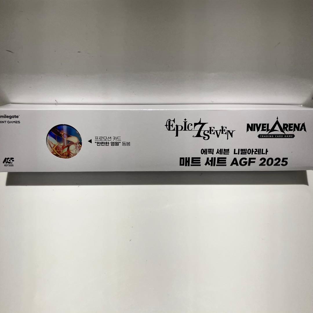 韓国 AGF 2025 二ベルアリーナ プレイマットセット NIKKE プレイマット デスクマット 3周年 AGF2025 韓国 勝利の女神