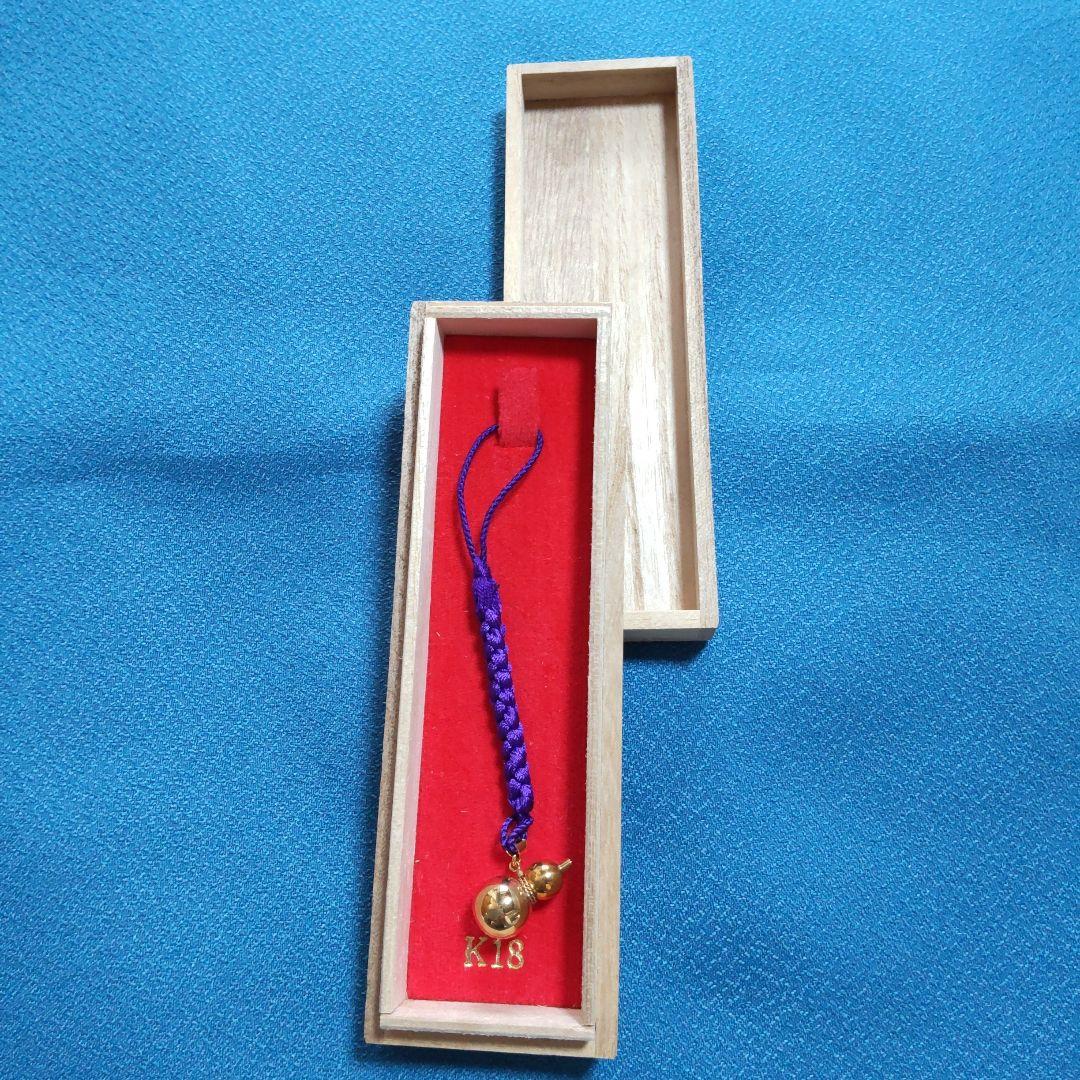 K18 18金 根付け・ストラップ ひょうたん型 鈴 K18 18金 根付け・ストラップ ひょうたん型 鈴 - メルカリ