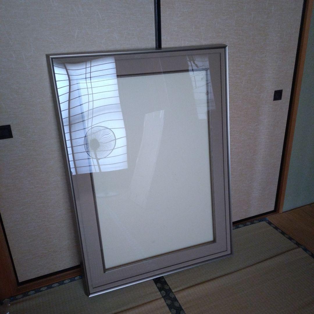 シルバー 油絵額縁 M30 シンプルデザイン① シルバー 油絵額縁 M30 シンプルデザイン①