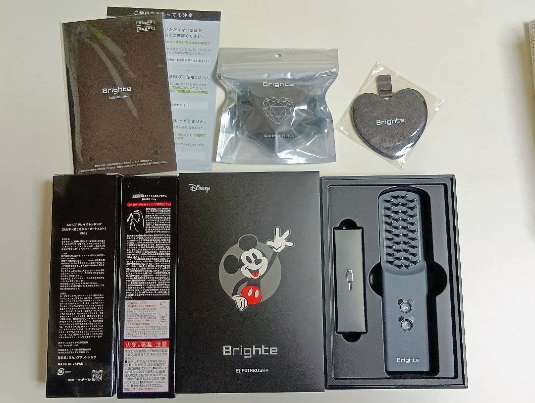 Brighte ELEKI BRUSH+ ミッキーマウス+4点付き Brighte(ブライト) | つまり、瞬間リフトアップ