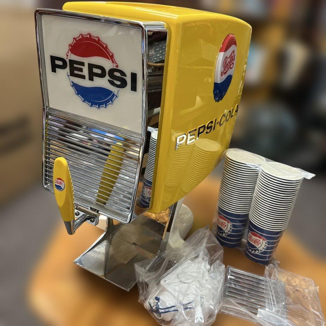 【未使用品】PEPSI プレミアムディスペンサー　非売品　20000台　限定品 本場米国の雰囲気醸す逸品】「PEPSI(ペプシ)」プレミアム