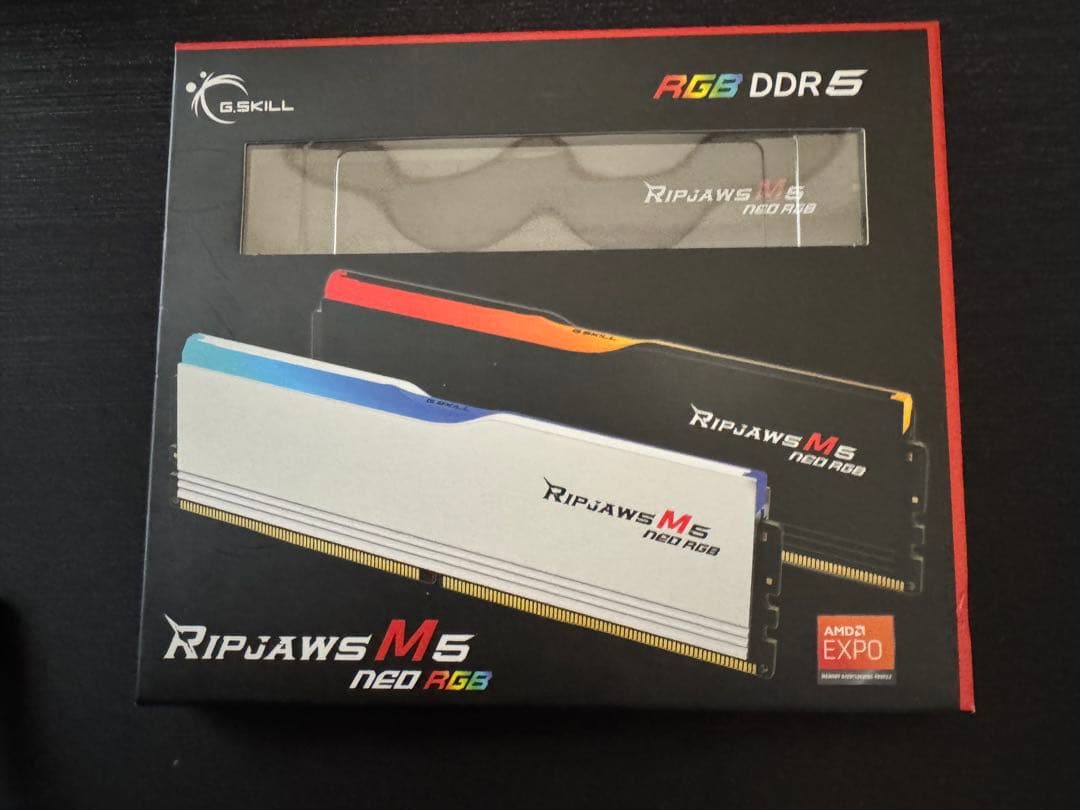 G.Skill Ripjaws M5 RGB DDR5 メモリ Desktop Memory (U-DIMM/CU-DIMM) - Ripjaws M5 RGB (DDR5/Intel XMP