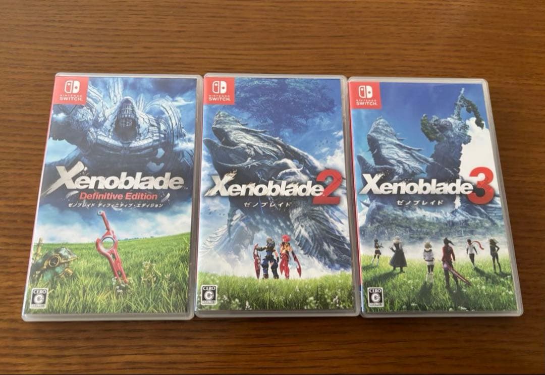 ゼノブレイド　3本セット ゼノブレイド3 オフィシャルアートワークス アイオニオン・モーメント