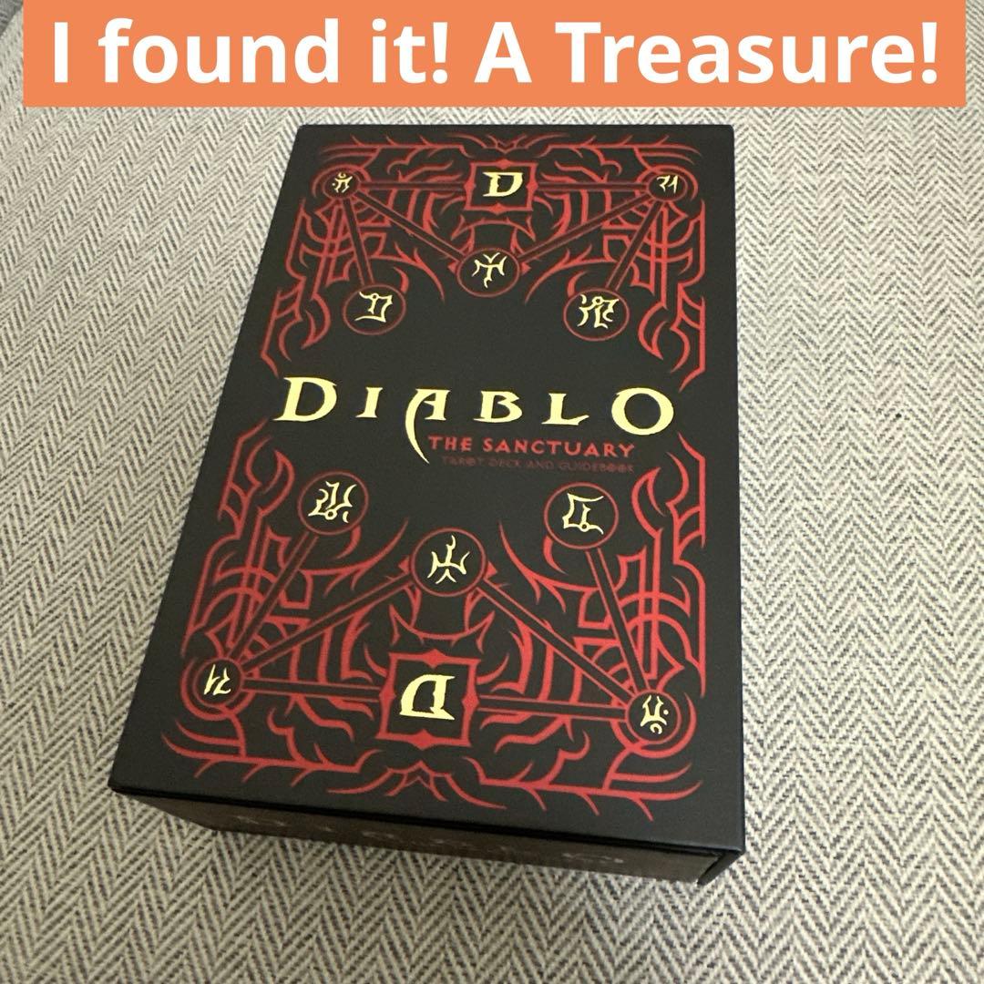 洋書 Diablo: The Sanctuary Tarot Deck Diablo: The Sanctuary Tarot Deck and Guidebook – Stickerbombworld