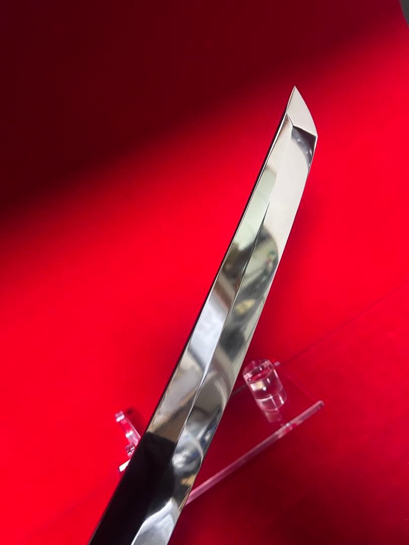 包丁 マグロ包丁 先丸型 尺三 鬼反り 鏡面仕上げ 切味抜群 箱付 未使用