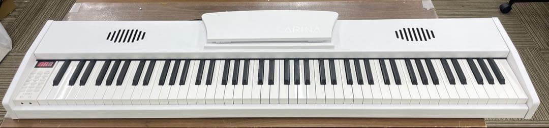 電子ピアノ88鍵盤　給電タイプ　木目調ボディ　ホワイト 楽天市場】【スタンド付き】電子ピアノ 88鍵盤 木製 給電タイプ dream