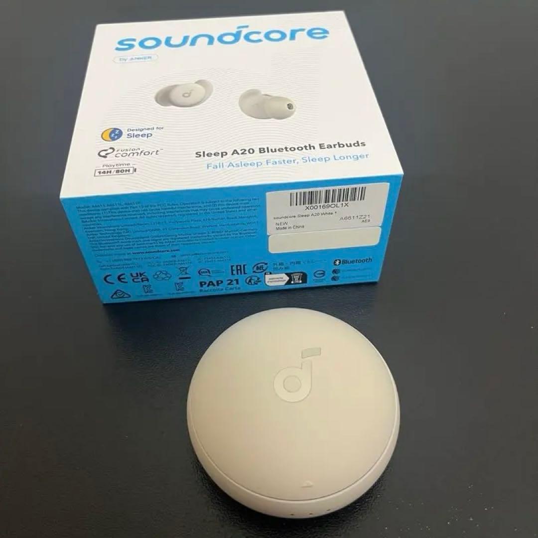 Anker soundcore Sleep A20 箱・付属品有 寝ホン Soundcore（Anker） Anker Soundcore Sleep A20 （ワイヤレスイヤホン