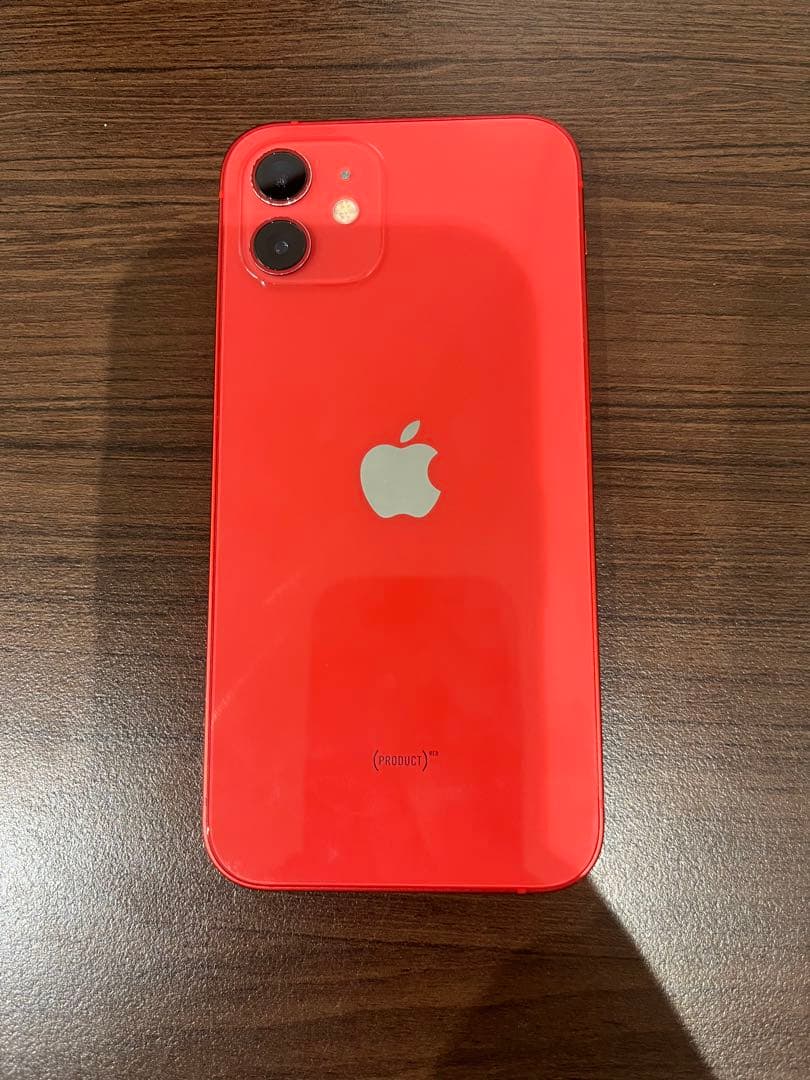 iPhone12 (レッド) 本体　128gb iPhone 12 新品未開封 128GB [レッド] 本体 SIMフリー iPhone12 MGHW3J