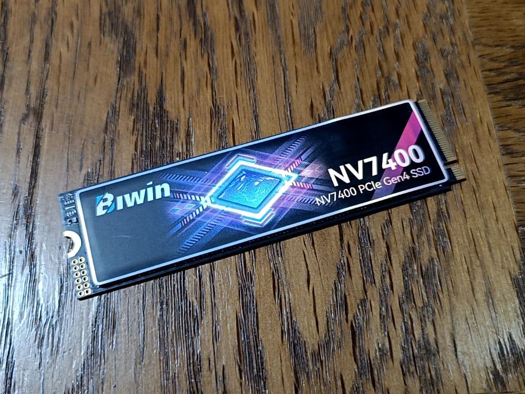 Biwin M.2 SSD2TB NVMe PCIe Gen4.0片面実装TLC Biwin M.2 SSD2TB NVMe PCIe Gen4.0片面実装TLC Biwin M.2 SSD2TB NVMe
