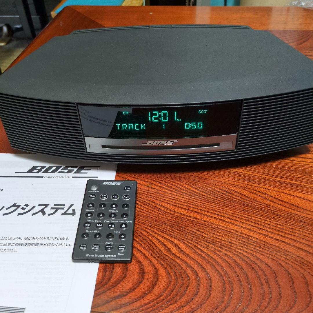 Bose WAVE MUSIC SYSTEM完動品　純正リモコン純正コード取説 BOSE Wave Music System完動品 純正リモコン純正コード取説