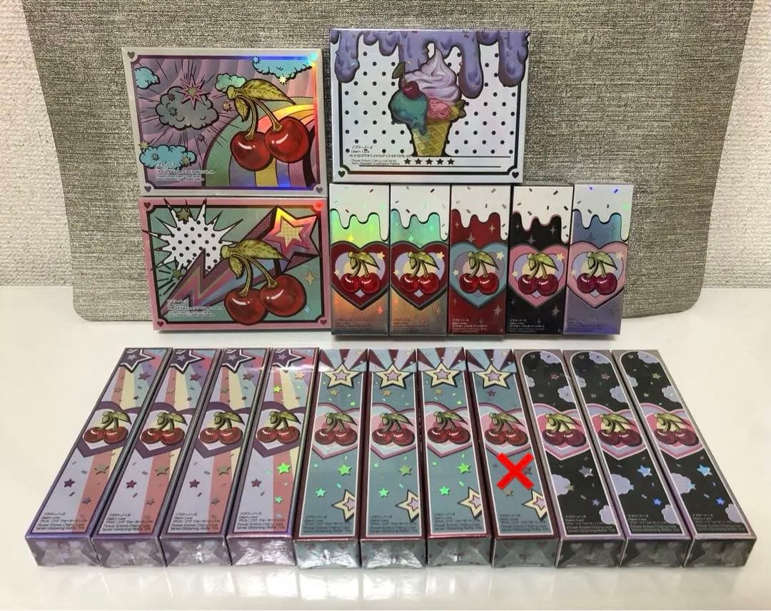 フラワーノーズ グリッター アイシャドウパレット ウォーターティント フラワーノーズCherryLoveシリーズ全アイテムレビュー！♡ ウォーター