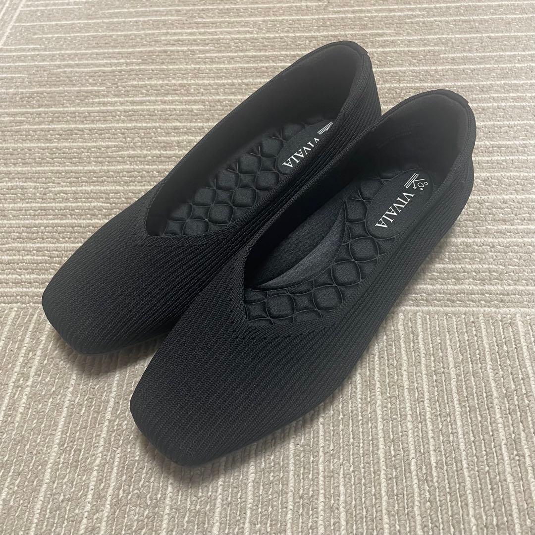 g*y様 VIVAIA スクエアトゥ エクストラワイド 超軽量 厚底 フラットシ Margot™ Walker 超撥水] スクエアトゥ エクストラワイド(5Eまで対応