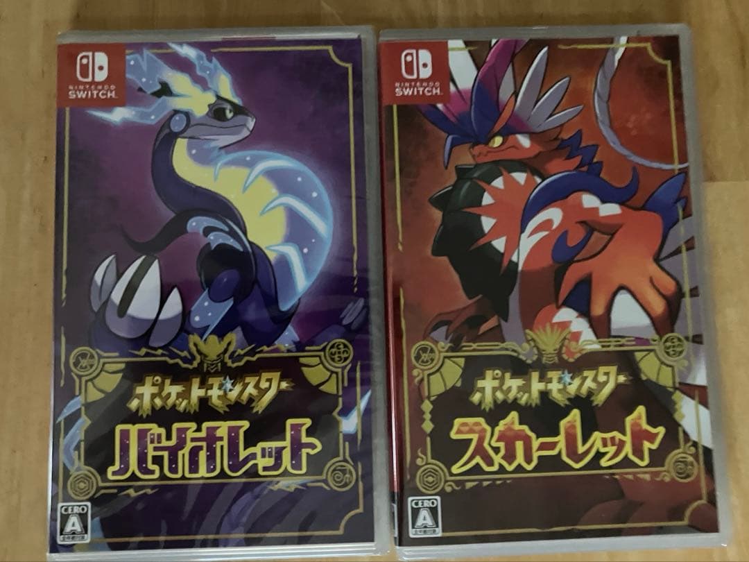 ポケモン ポケットモンスター スカーレット バイオレット 新品未使用未開封 新品未開封 ポケットモンスタースカーレットバイオレット ダブルパック