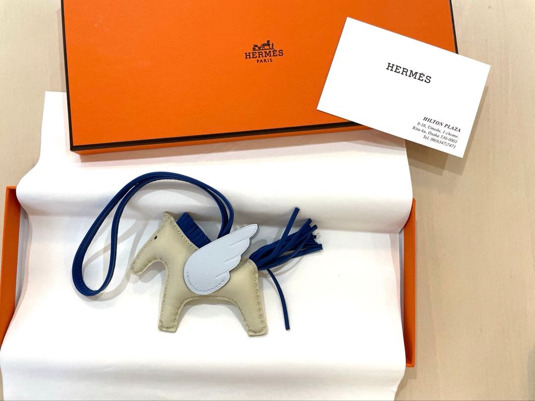 HERMES ペガサスチャーム HERMES（エルメス） チャーム ロデオペガサス タッチ PM RODEO PEGASUS