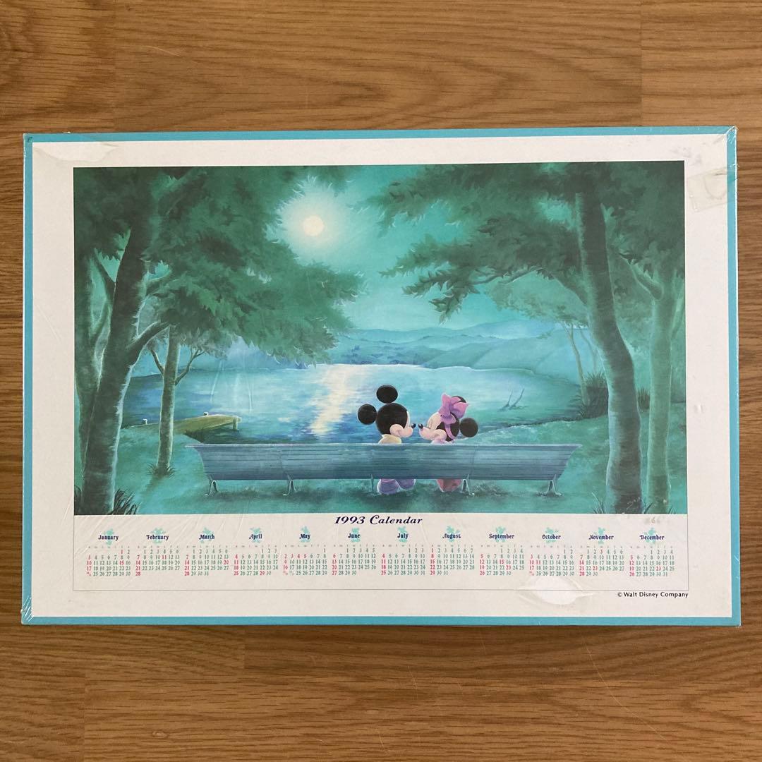 【Disney】ディズニー　1993カレンダー　ジグソーパズル　1000ピース Disney】ディズニー 1993カレンダー ジグソーパズル 1000ピースの通販