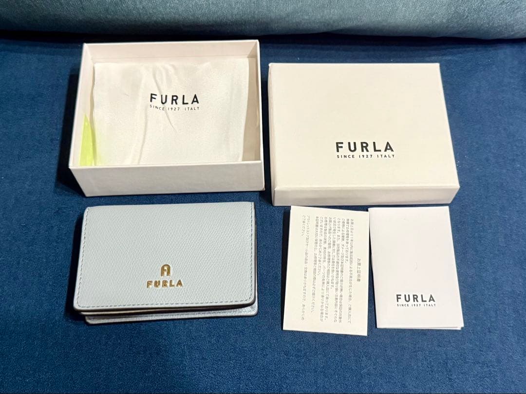 【新品未使用】FURLA 名刺入れ　ビジネスカードケース フルラ FURLA カードケース 名刺入れ WP00306 ARE000 O6000 FURLA