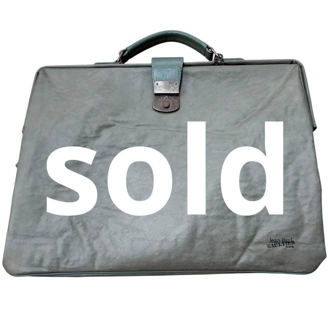 Jean Paul Gaultier ドクターバッグ ビジネスバッグ ジャンポールゴルチエ オムJean Paul GAULTIER HOMME がま口